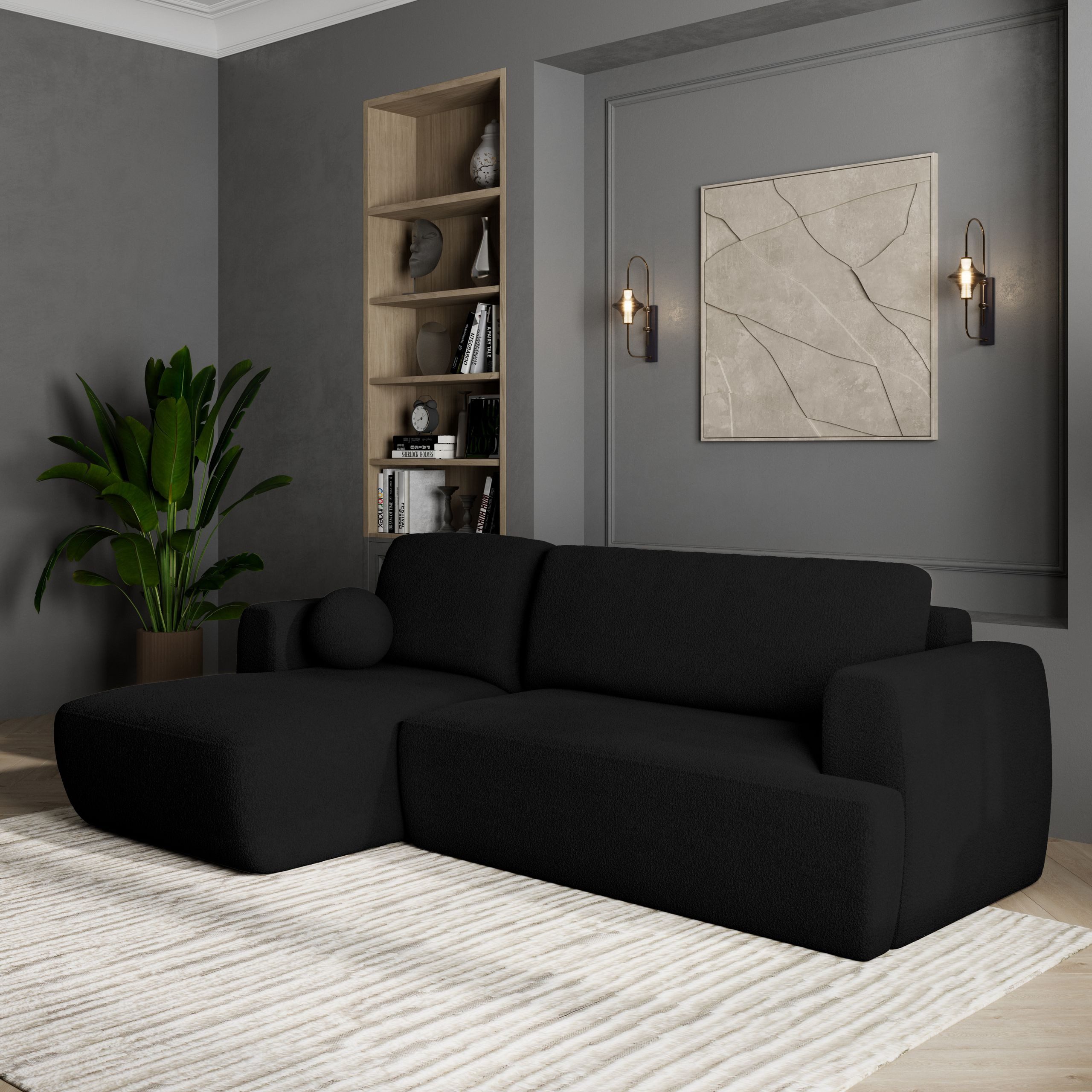 Masseno Ecksofa SENTI mit Schlaffunktion L-Form, günstig online kaufen