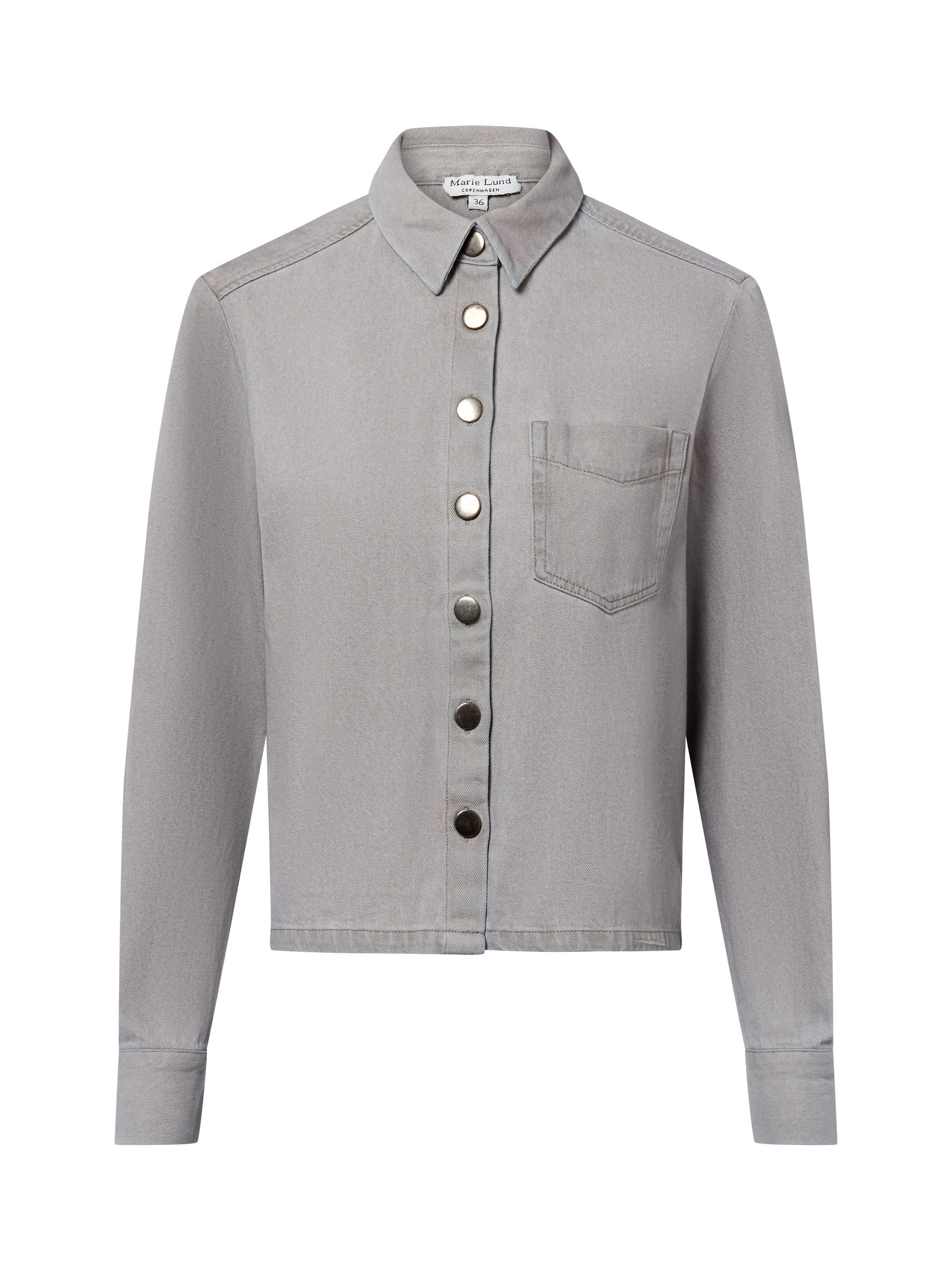 Marie Lund Jeansbluse Birgit