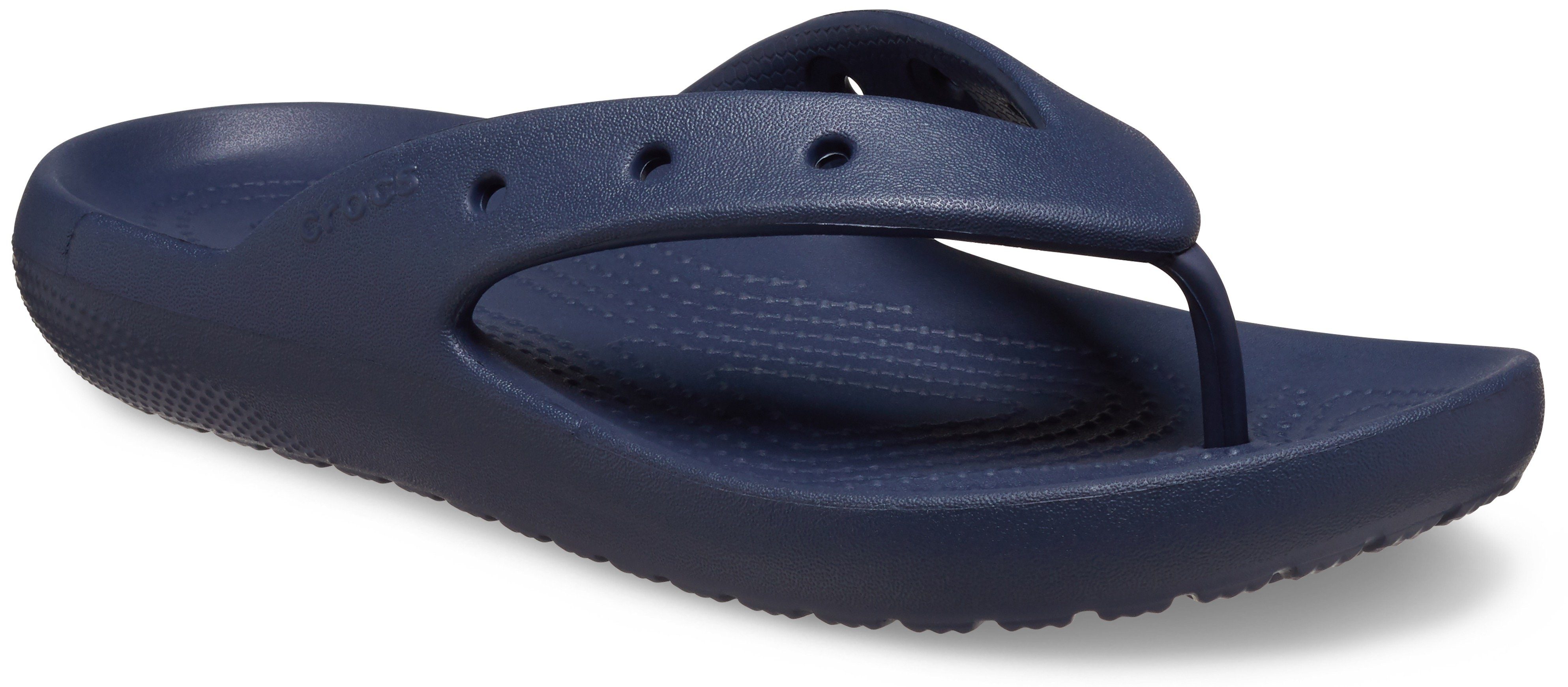 Crocs Classic Flip V2 Badezehentrenner, Sommerschuh, Poolslides, Schlappen, mit Zehensteg