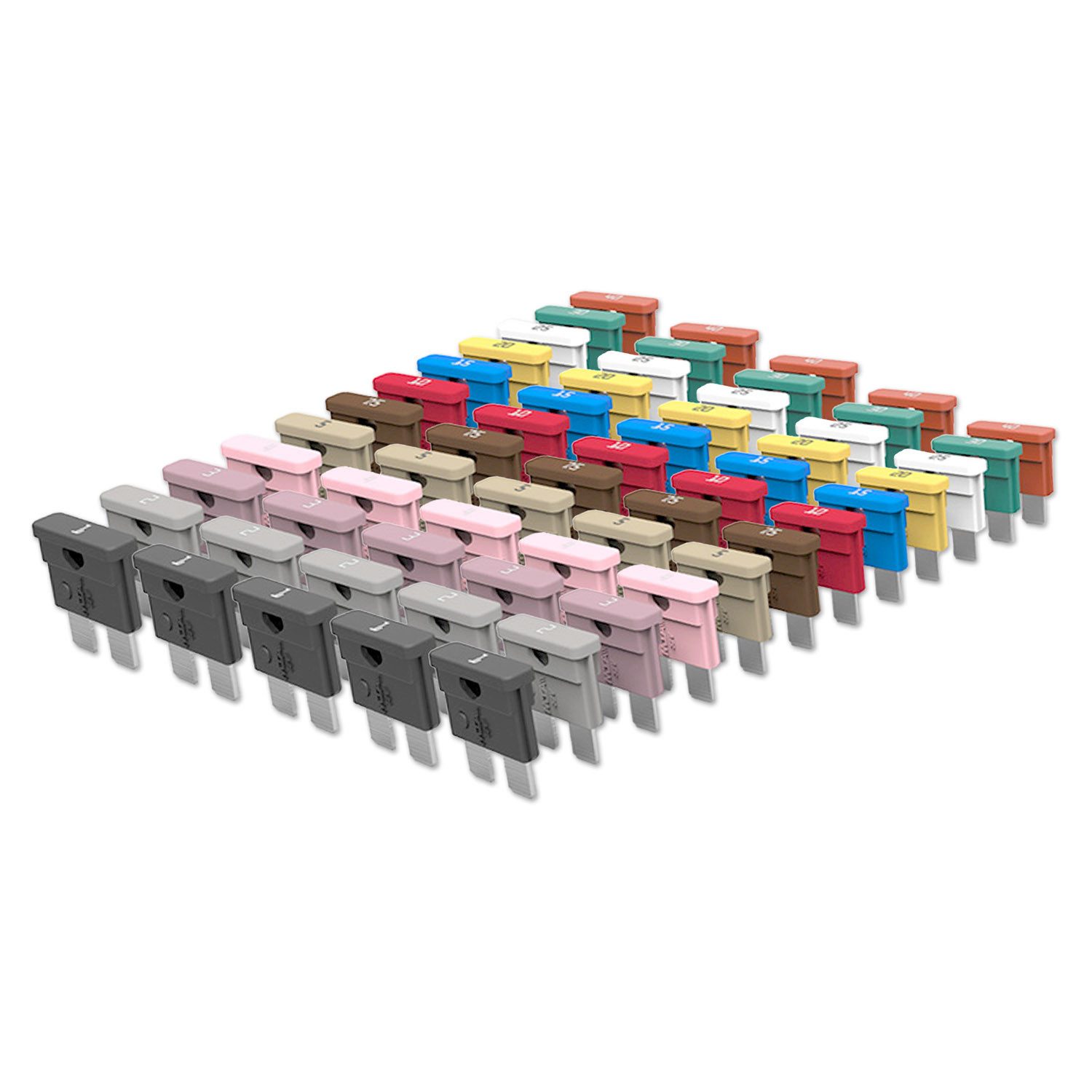 MTA Kfz-Sicherungshalter Sicherungssortiment, MTA UniVAL, 32V, 1-40A, 60 Stück