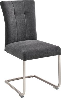 MCA furniture Freischwinger Calanda (Set, 2 St), Esszimmerstuhl Aqua Clean Bezug, Nosag Federung, belastbar bis 120 kg