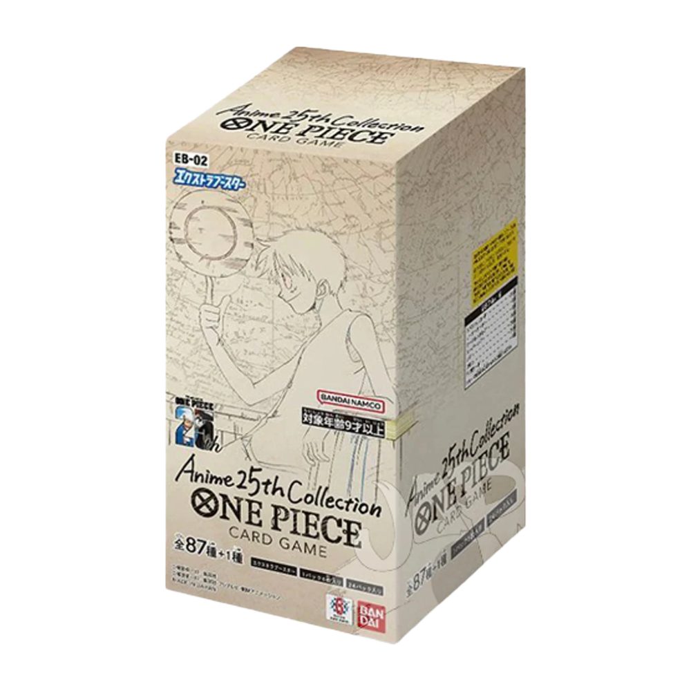 Bandai Sammelkarte One Piece Anime 25th Collection Booster Display EB02 Japanisch