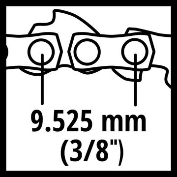 Einhell Ersatzkette 25 cm 1,3 39T 3/8, für Einhell Benzin-Multifunktionswerkzeug GC-MM 52 I AS, BG-MT 5115, 25 cm Länge, 3/8"