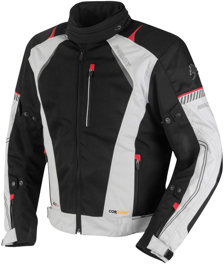 Germot Motorradjacke X-Air Evo Pro Damen Motorrad Textiljacke herausnehmbares Innenfutter,wasserdicht