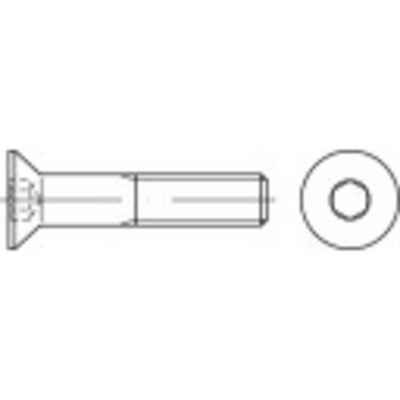 TOOLCRAFT Senkschraube Senkkopfschrauben mit Innensechskant ISO 10642