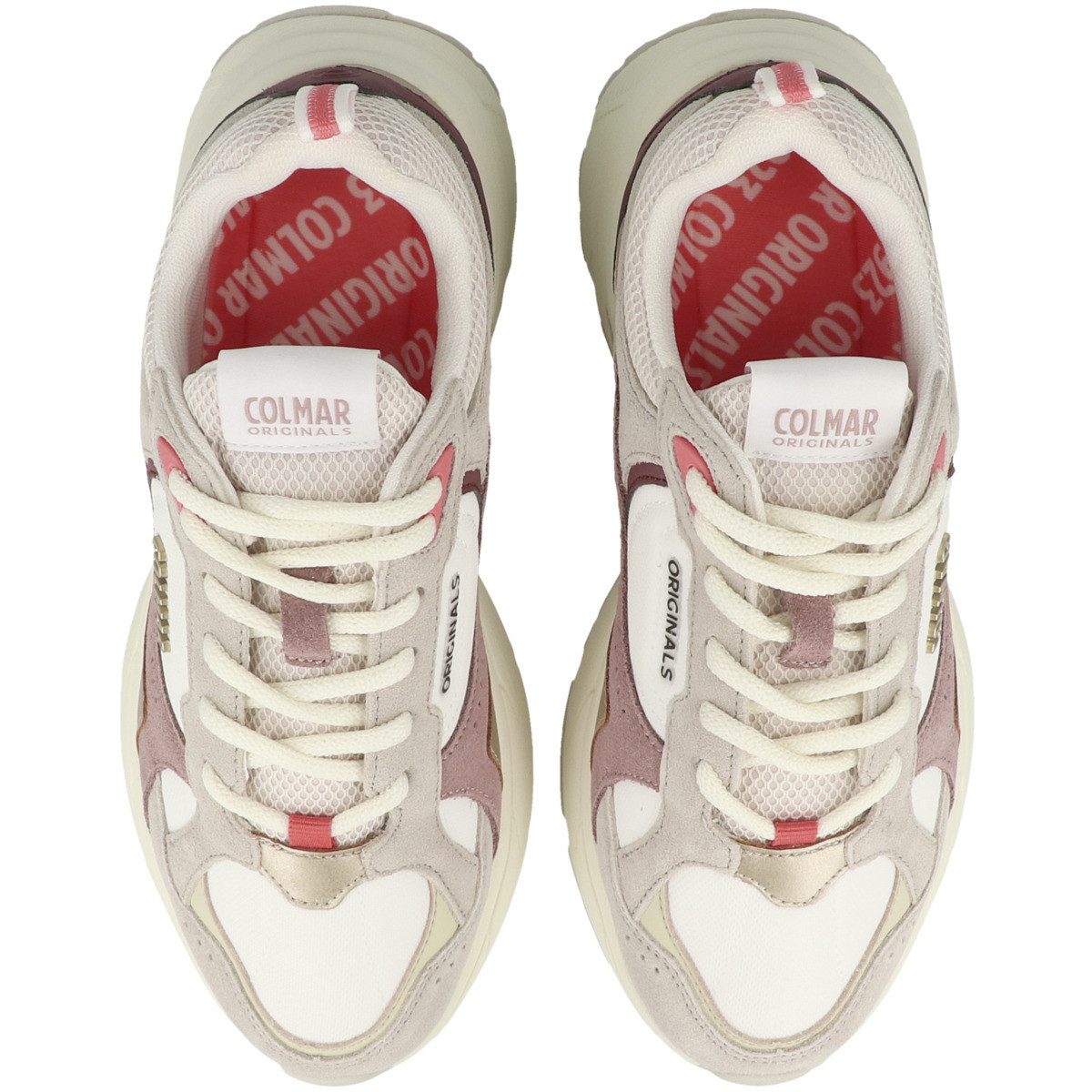 Colmar Tess Way Damen Sneaker Turnschuhe, Sportschuhe, Freizeitschuhe, Halbschuhe, Schnürschuhe