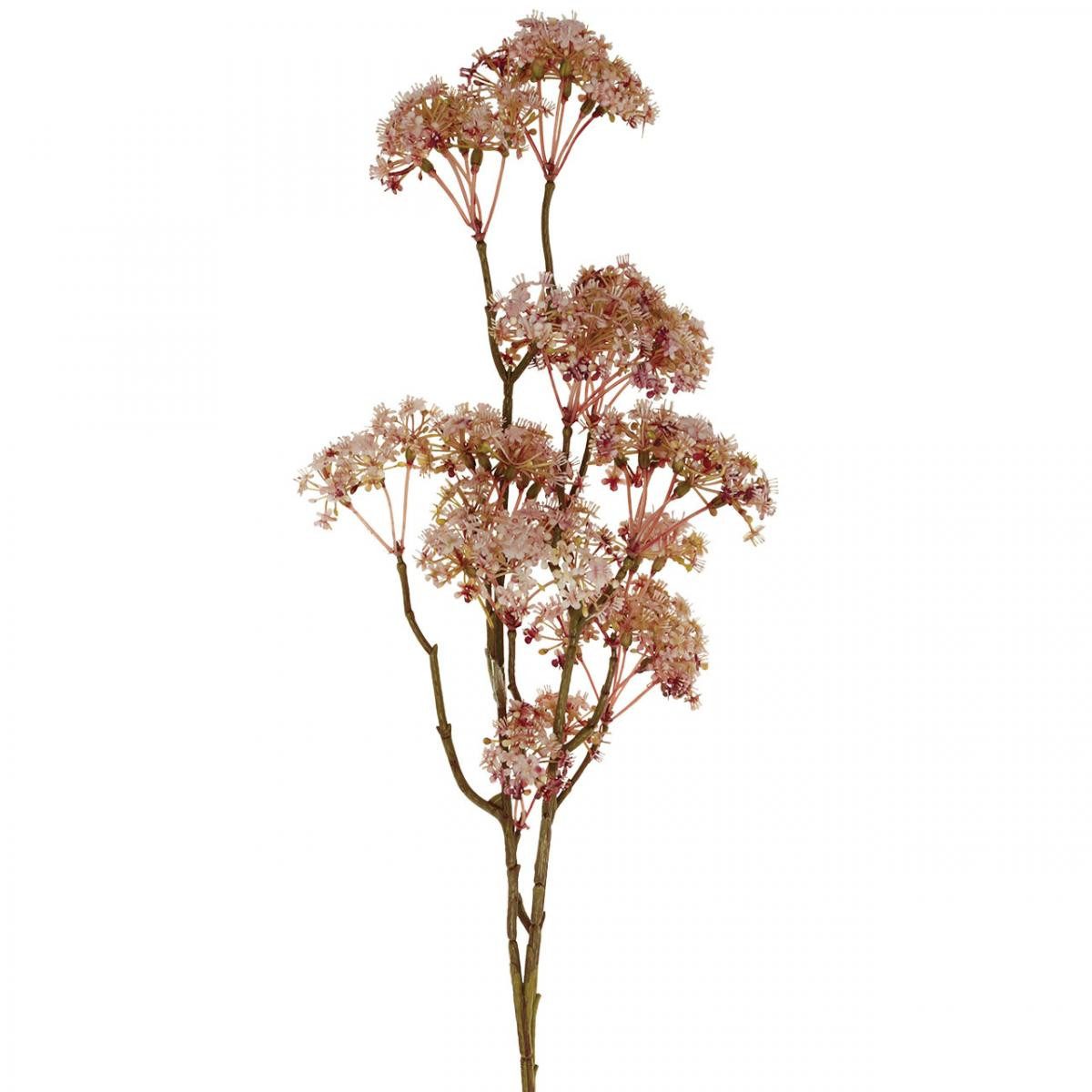 Kunstblume Altrosa Deko Zweig Kunstblumen 88cm günstig online kaufen