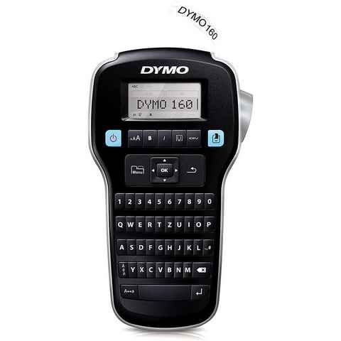 DYMO Beschriftungsgerät S0946360 LabelManager 160, tragbar, bis 12 mm breite Etiketten, QWERTZ-Tastatur