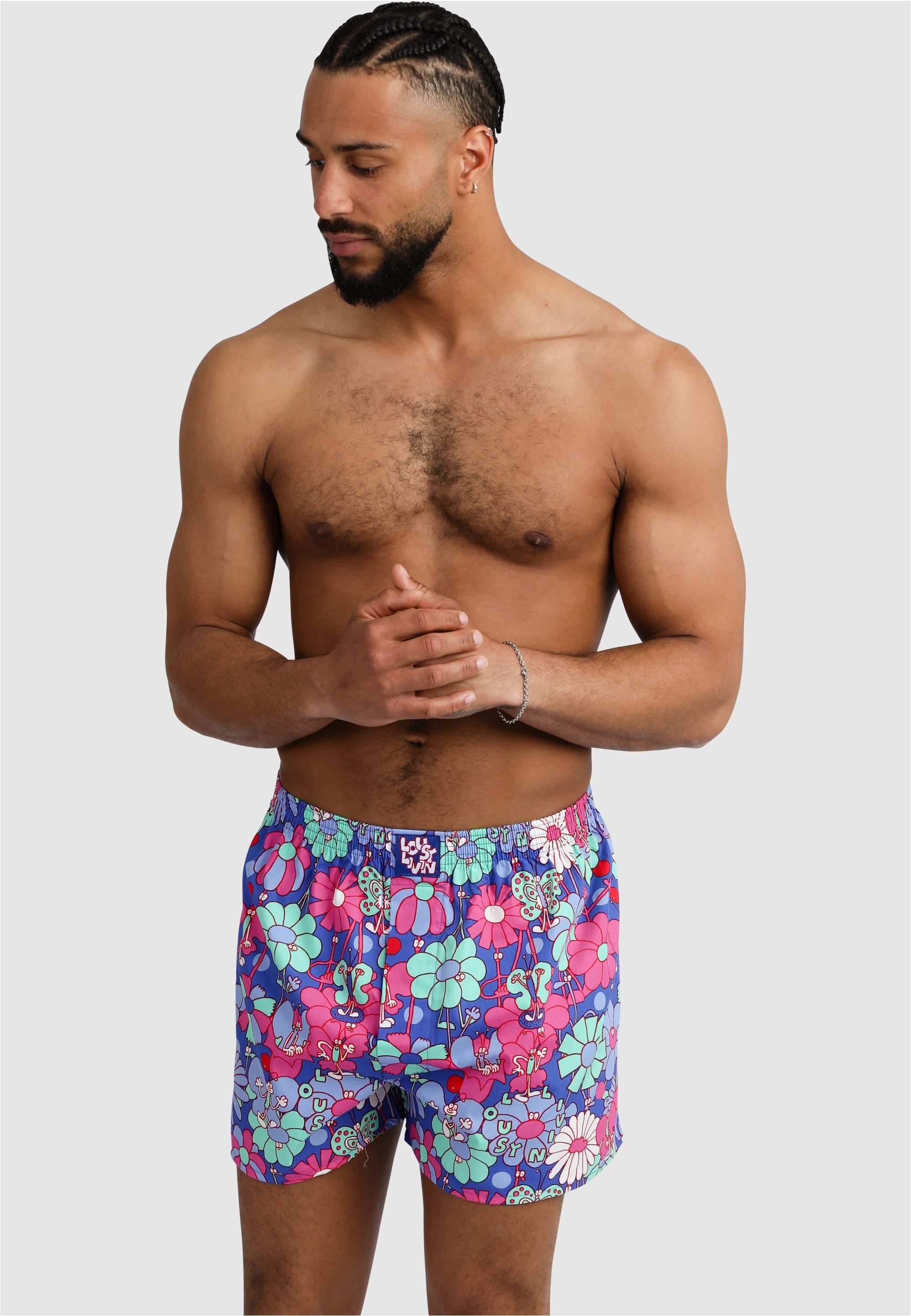 Lousy Livin Boxershorts 2Pack Boxershorts Butterfly & 2er-Pack mit lockerem Schnitt