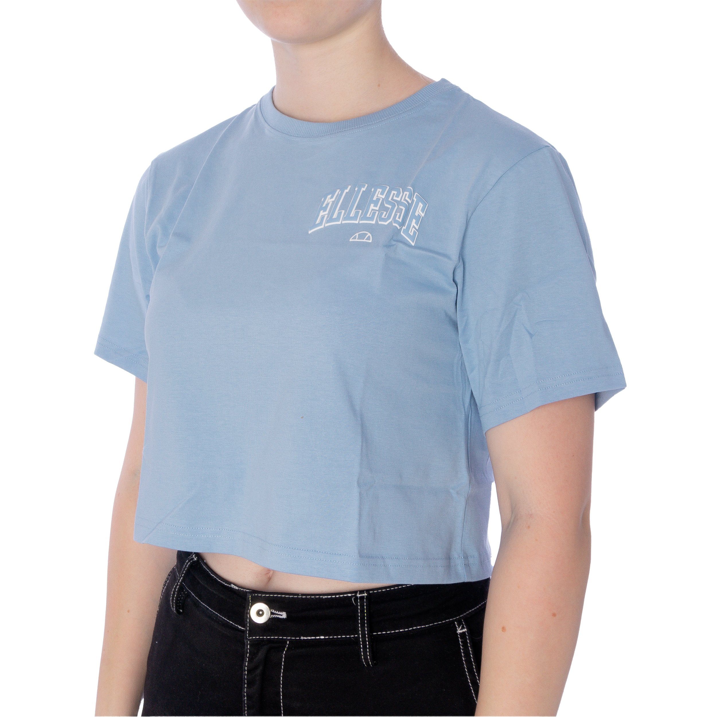 Ellesse Crop-Top T-Shirt Ellesse Beneventi light blue S