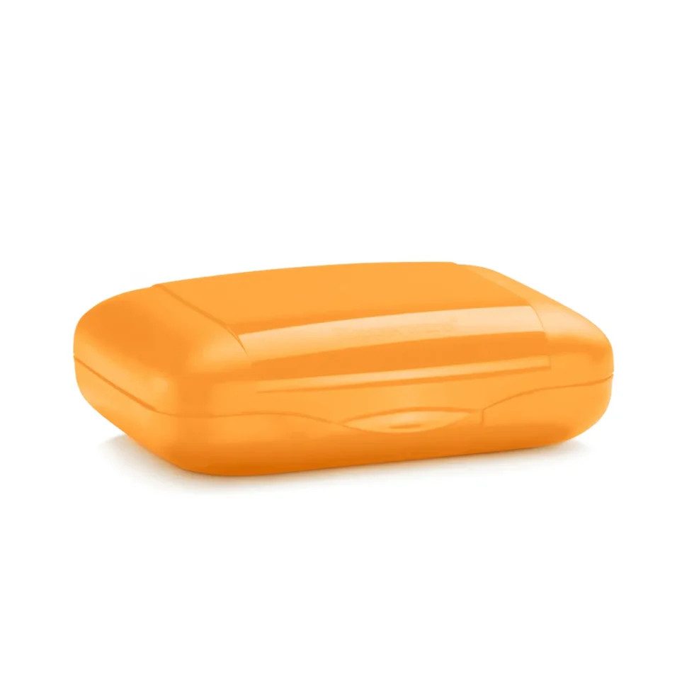 TUPPERWARE Lunchbox Tupperware kleine Snackbox 200ml in orange