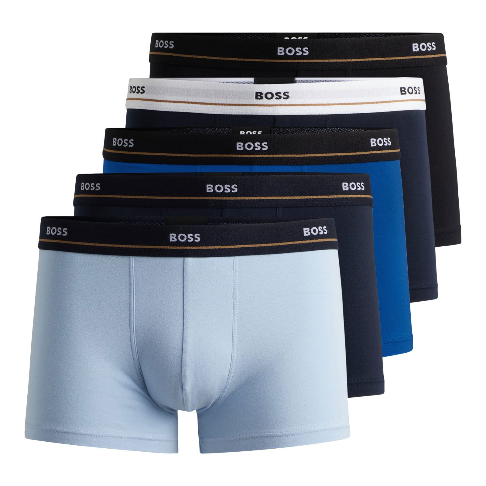 BOSS Trunk Essential (5-St) mit Markenschriftzug günstig online kaufen