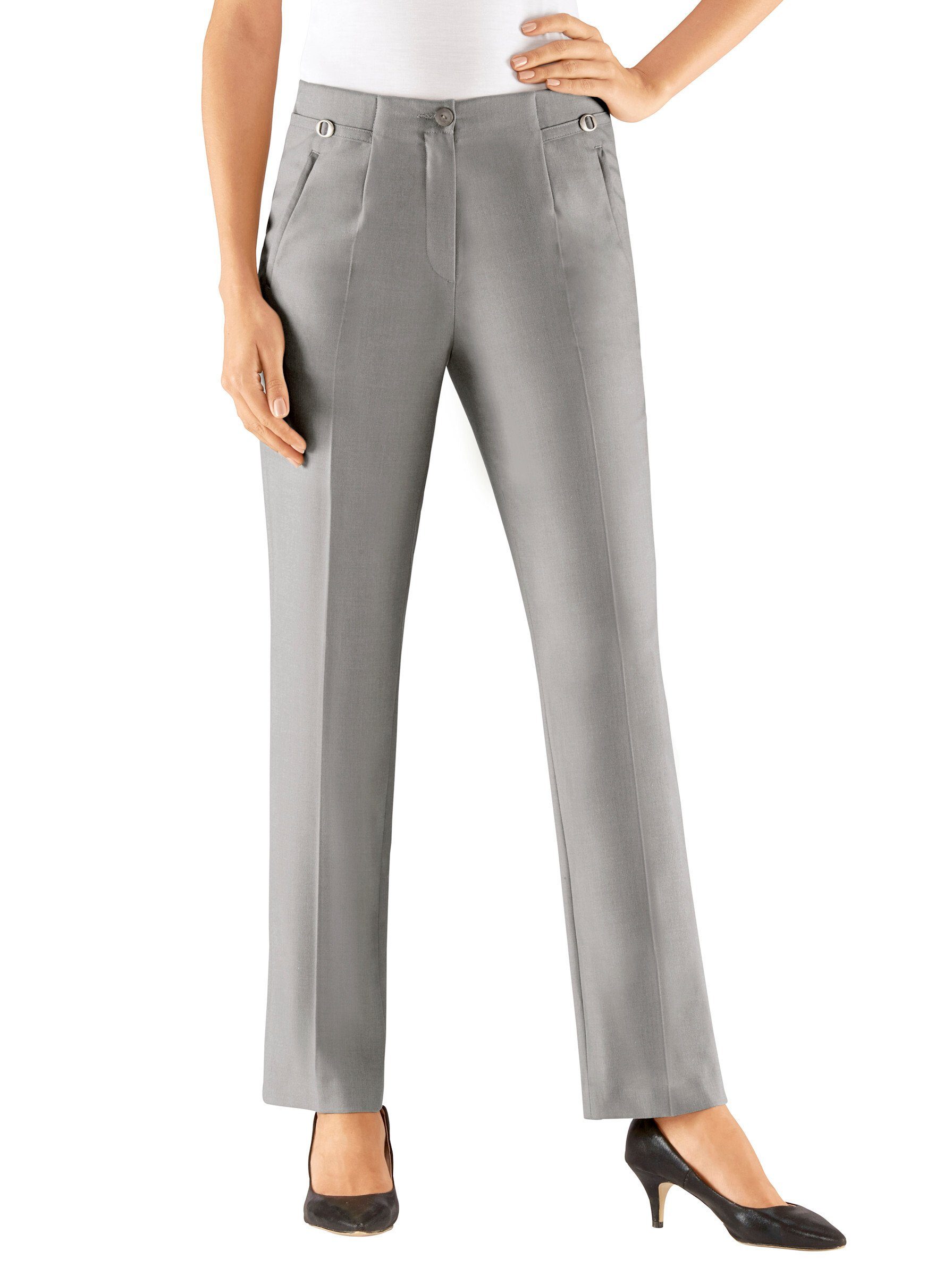 Come on Jerseyhose Bügelfaltenhose Innenbeinlänge ca. günstig online kaufen