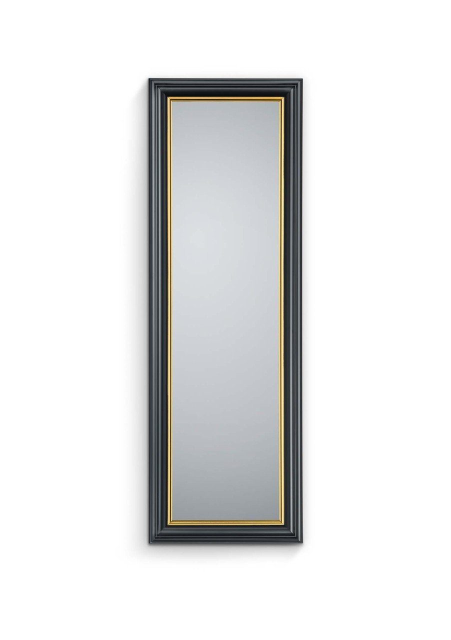 MIRRORS AND MORE Spiegel Wanda Rahmenspiegel -Gold schwarz/goldfarben