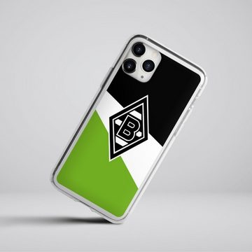 DeinDesign Handyhülle Borussia Mönchengladbach Gladbach Offizielles Lizenzprodukt, Apple iPhone 11 Pro Max Silikon Hülle Bumper Case Handy Schutzhülle