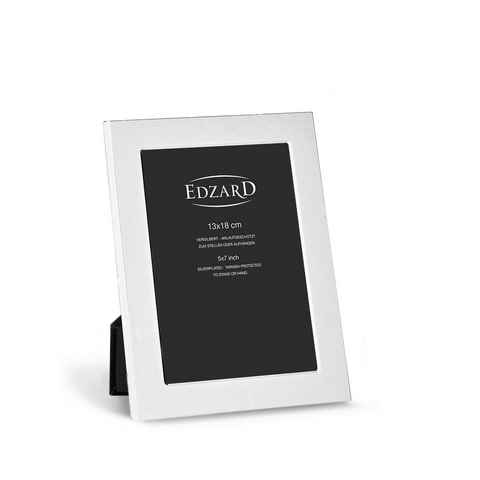 EDZARD Bilderrahmen Altamura, versilbert und anlaufgeschützt, für 13x18 cm Foto