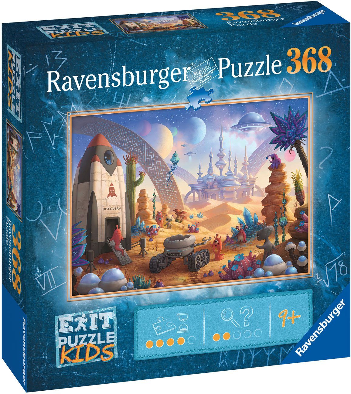 Ravensburger Puzzle EXIT,: Die Weltraummission, 368 Puzzleteile, Made in Ge günstig online kaufen