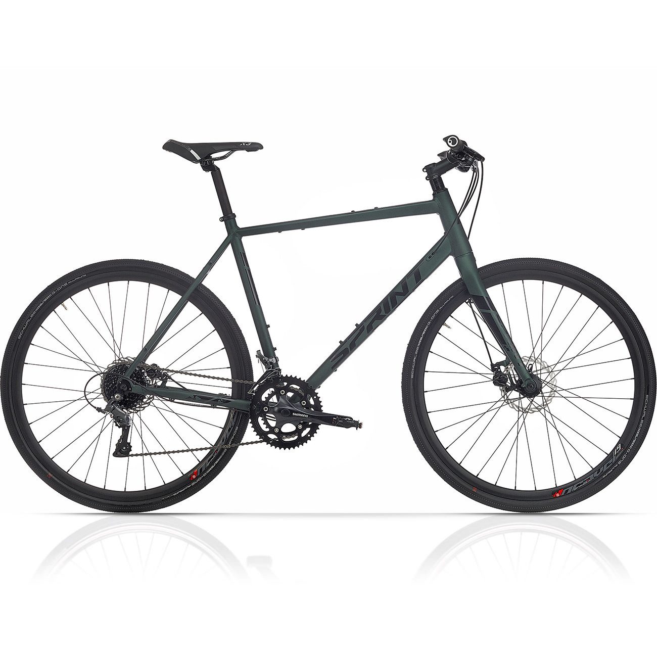 Airtracks Gravelbike 28 Zoll Herren Gravel Bike WHISPER PLUS Fahrrad 2x8 Gang, 16 Gang Shimano Claris RD-R2000 Schaltwerk, Kettenschaltung, (Turquoise), High End Gravel Fahrrad - Rahmenhöhen 52 cm 56 cm - Modell 2026