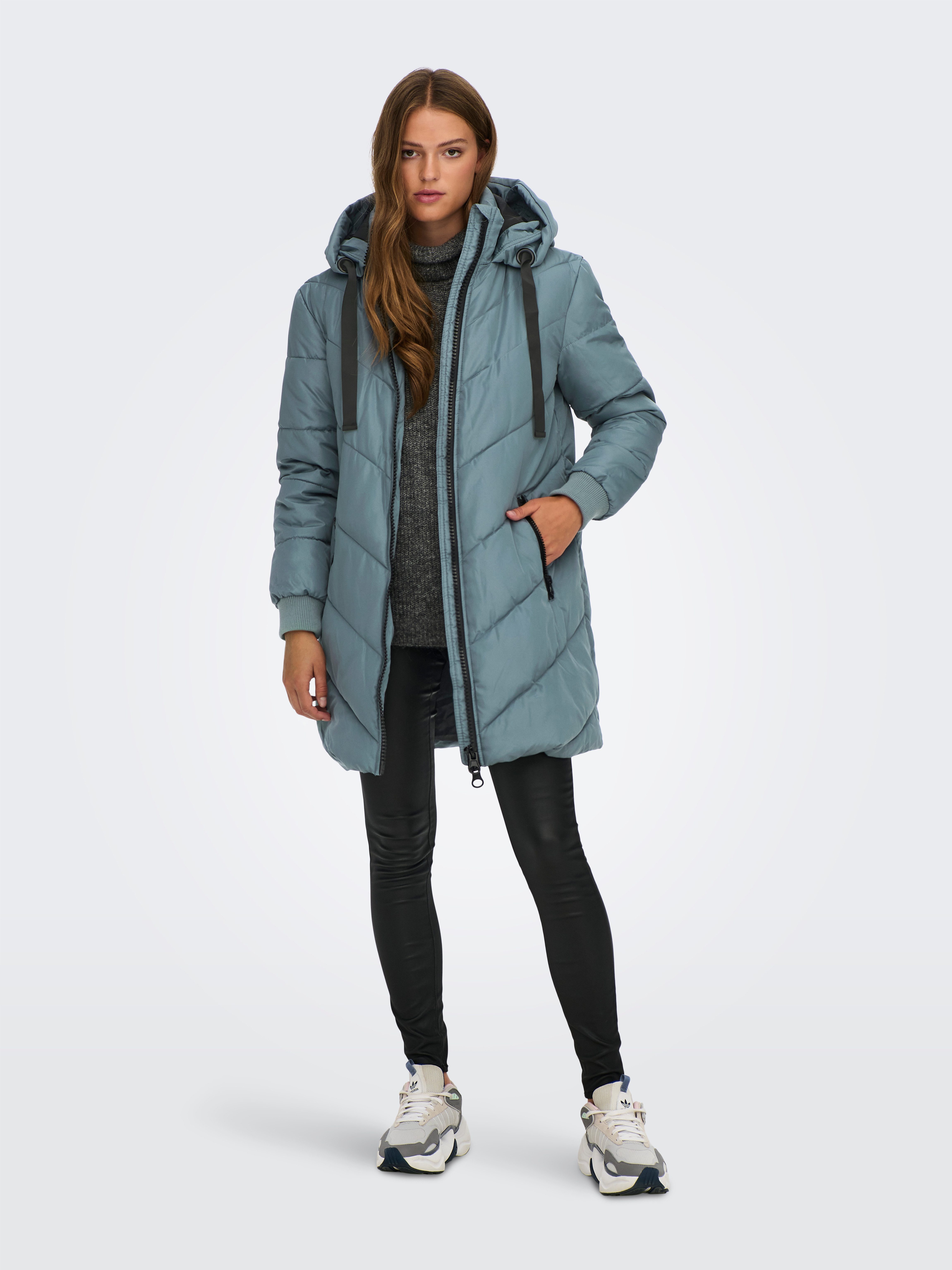 JDY Steppmantel JDYSKYLAR LIFE HOOD JACKET OTW NOOS