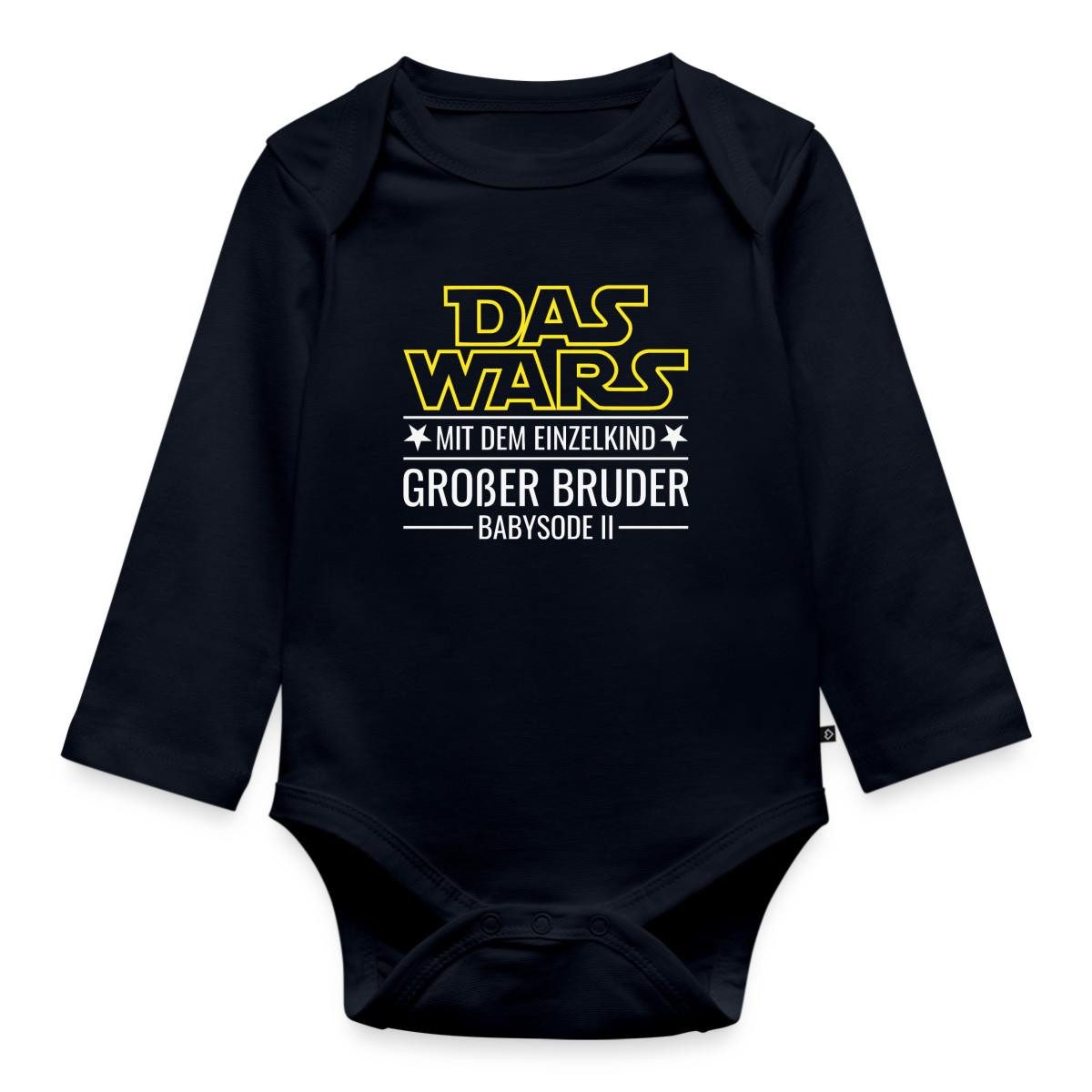 Langarmbody Das Wars Mit Dem Einzelkind Großer Bruder 2026 Tages Baby Body Langarm