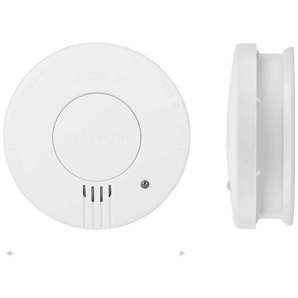 smartwares 5 Jahre Rauchwarnmelder Feuermelder FSM-11516 DIN EN Norm Rauchmelder (Lebensdauer von 10 Jahren,NF Prüfzeichen,Batterie wechselbar,Testknopf)