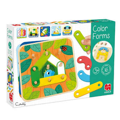 Goula Spiel, Kinderspiel farbige Formen, Lernspiel
