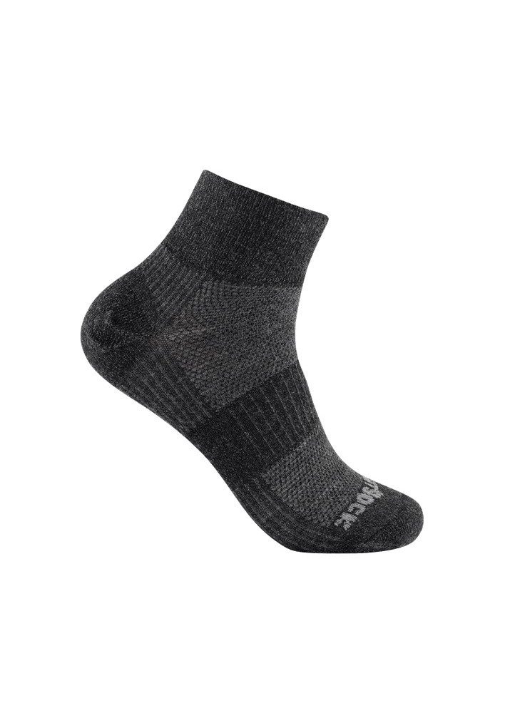 Wrightsock Wandersocken Quarter Merino Coolmesh II (dünn, Merinowolle) grau günstig online kaufen
