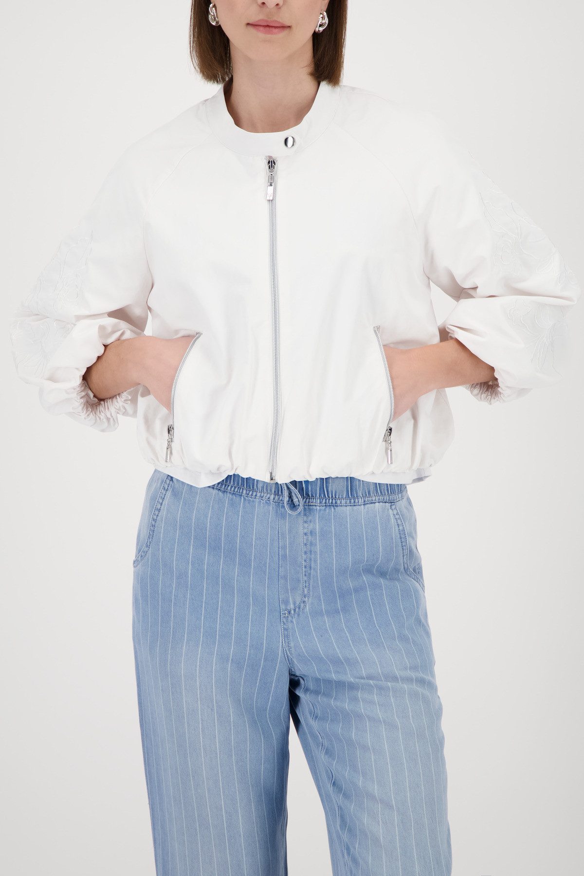 Monari Blouson Regular fit mit Stickerei