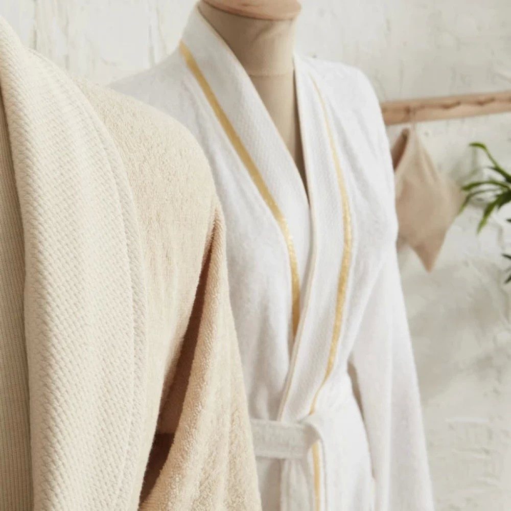 Karaca Bademantel Glory Lurex 9-teiliges Familien günstig online kaufen