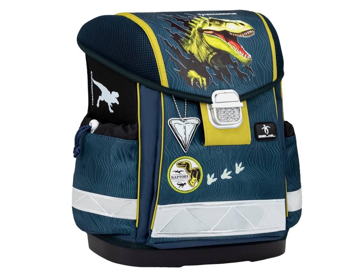 Belmil Schulranzen "Classy" 2026 Set 1. Klasse neue Designs, Dino, 4tlg.,1. Klasse, Grundschule, Einschulung, Jungen