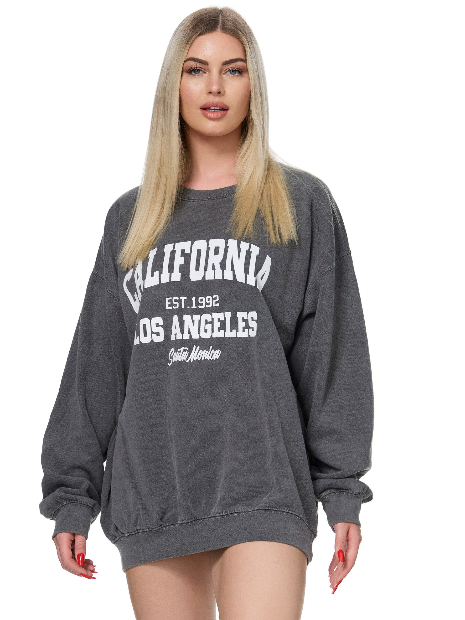 Worldclassca Longsweatshirt Worldclassca Oversized Sweatshirt CALIFORNIA günstig online kaufen