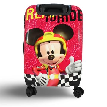 Disney Koffer Disney Mickey Maus ABS Koffer Reisekoffer mit Schloss, 4 Rollen, 55 x 40 x 20 cm
