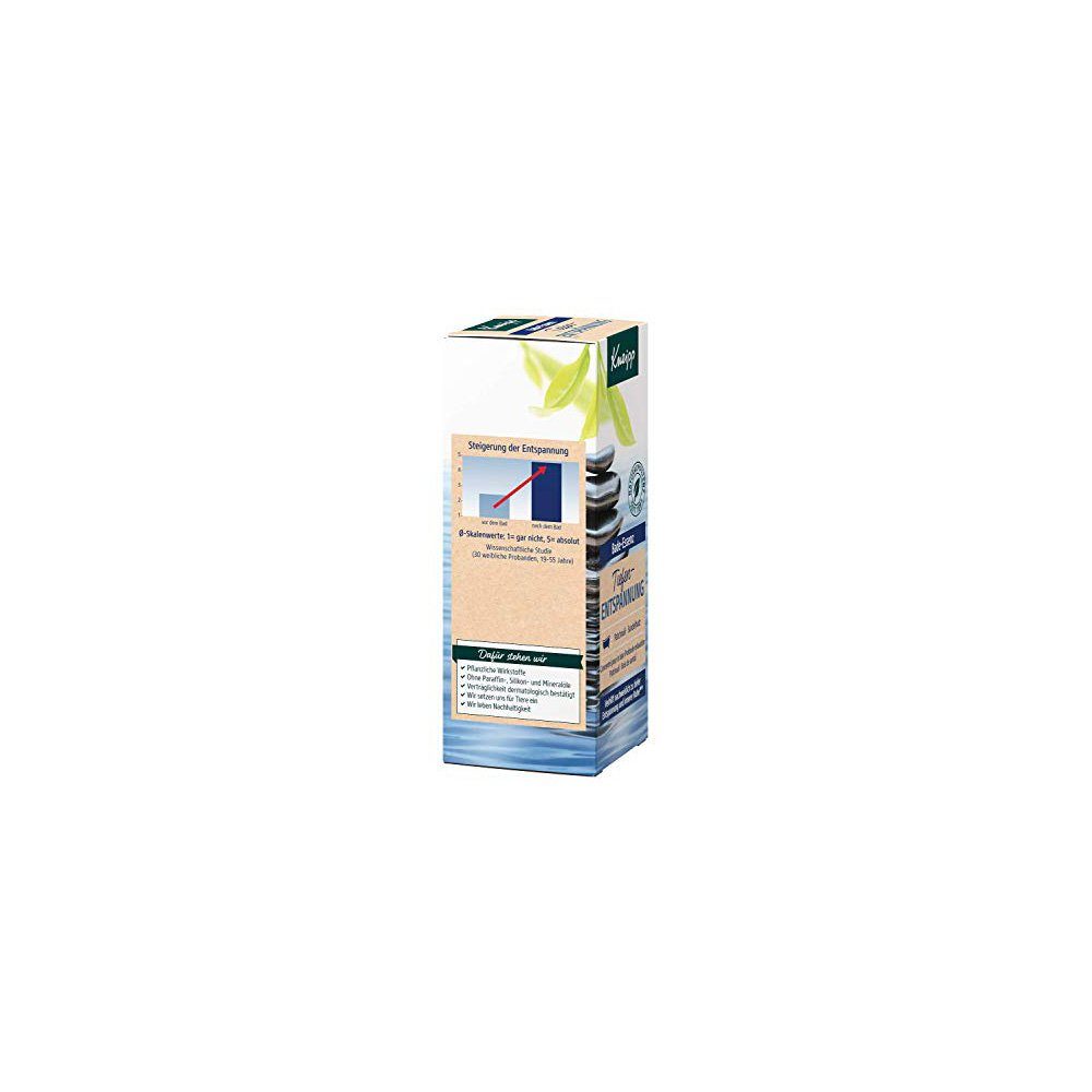 Kneipp Badesalz Badeöl Tiefenentspannung - mit natürlichem ätherischen Patchouliöl