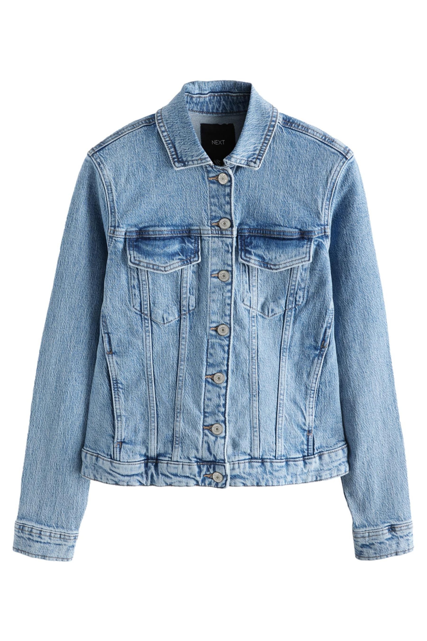Next Jeansjacke Figurbetonte Jeansjacke (1-St) günstig online kaufen