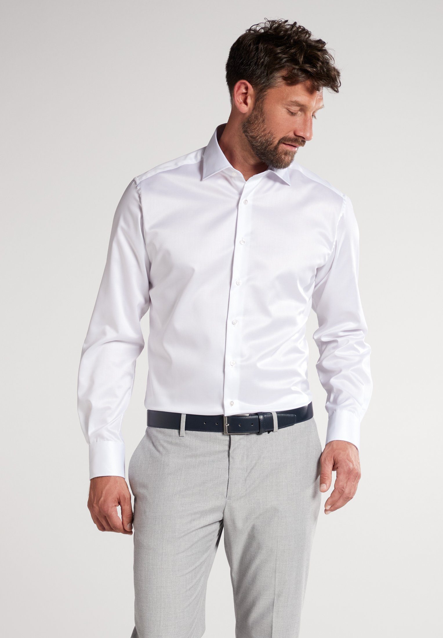 Eterna Langarmhemd "MODERN FIT", NON IRON (bügelfrei) günstig online kaufen
