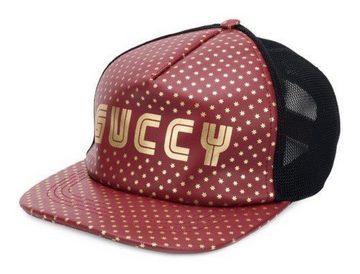 GUCCI Baseball Cap GUCCI X SEGA LEDER GUCCY Stars Baseball Hat Baseballkappe Baseballcap