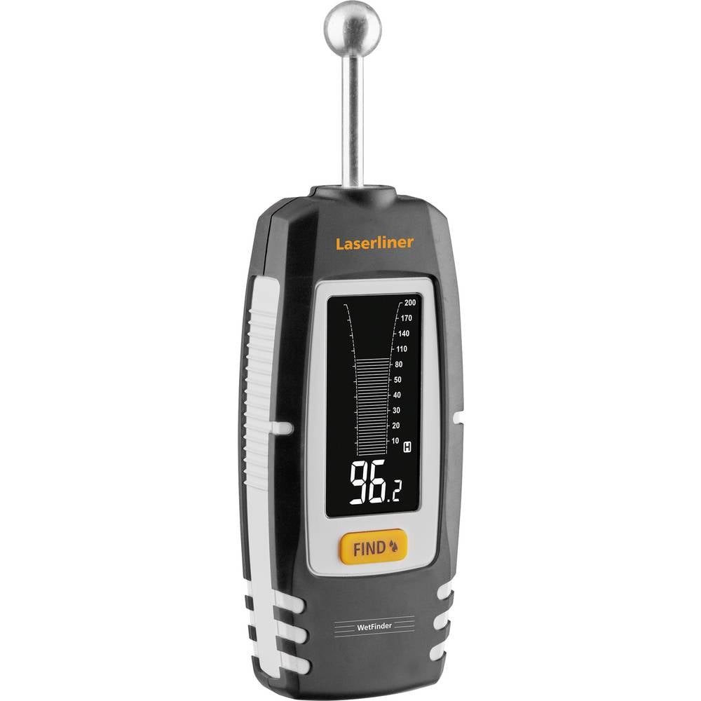 LASERLINER Feuchtigkeitsmesser WetFinder Materialfeuchtemessgerät 082.095E