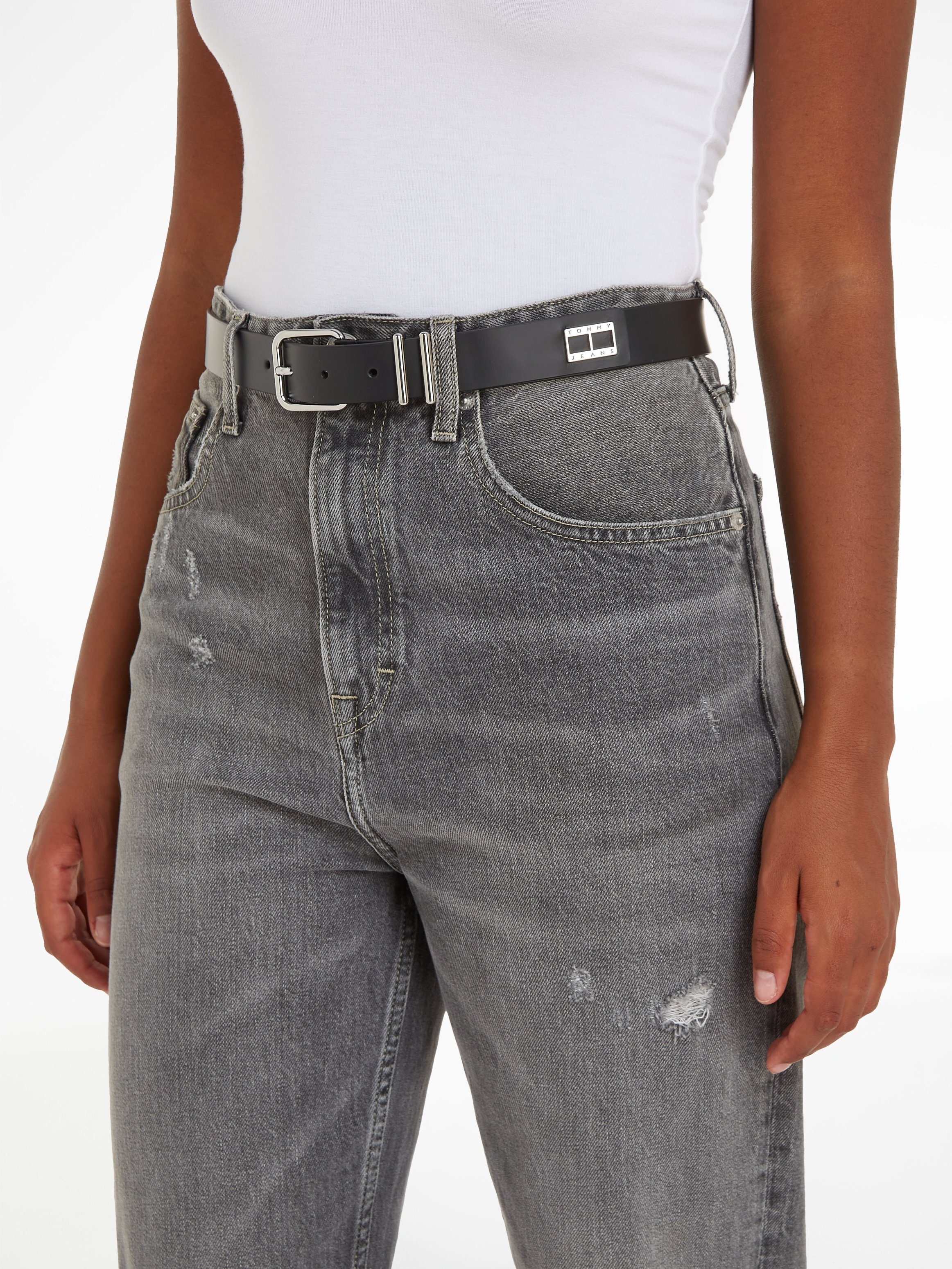 Tommy Jeans Ledergürtel TJW HERITAGE 3.0