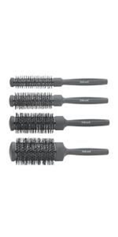 Sibel Haarbürste Sibel Round Kit 4 Thermobürsten schwarz