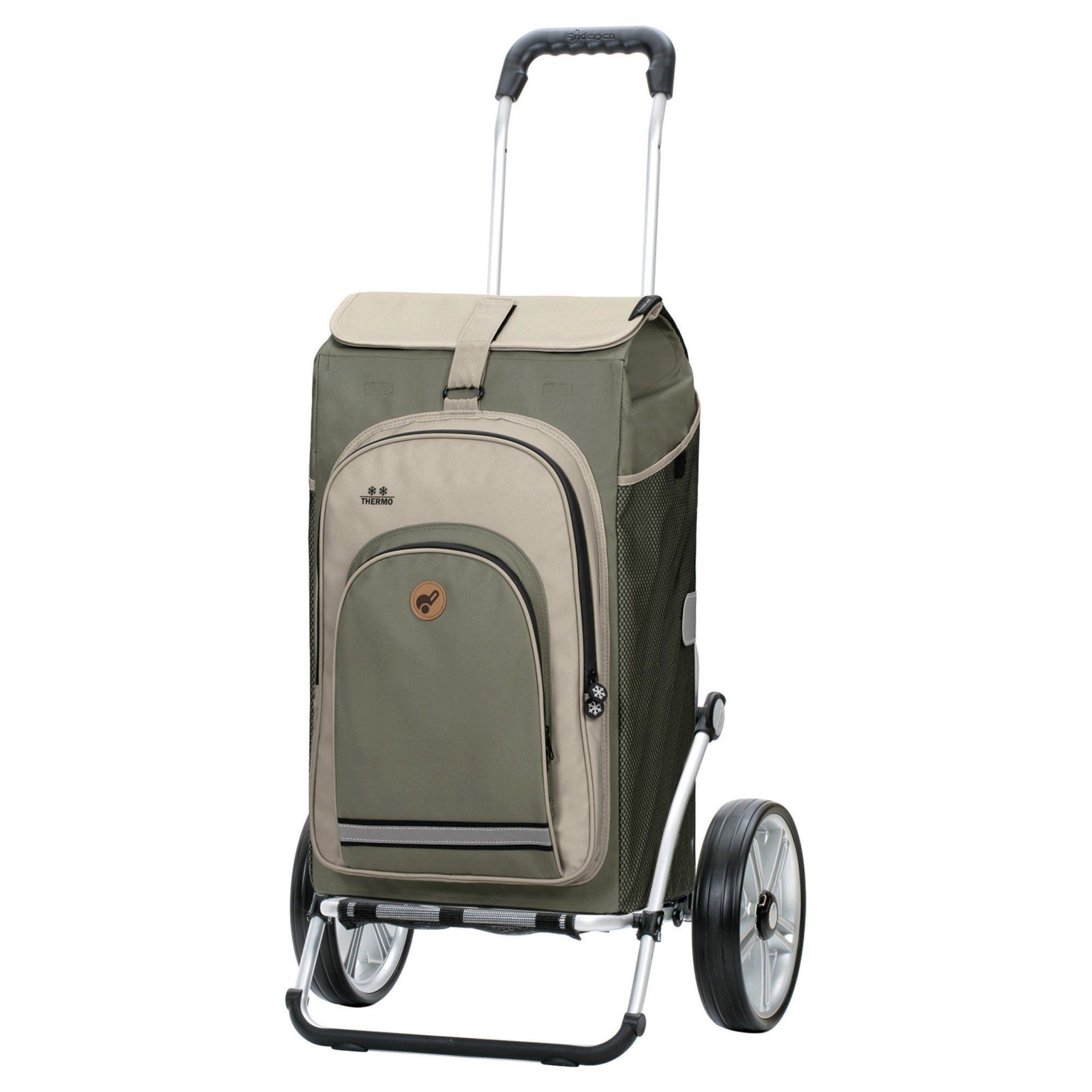 Andersen Einkaufstrolley Andersen Royal Shopper Hydro 2.1 - Einkaufstrolley 107 cm (grau), 62 l