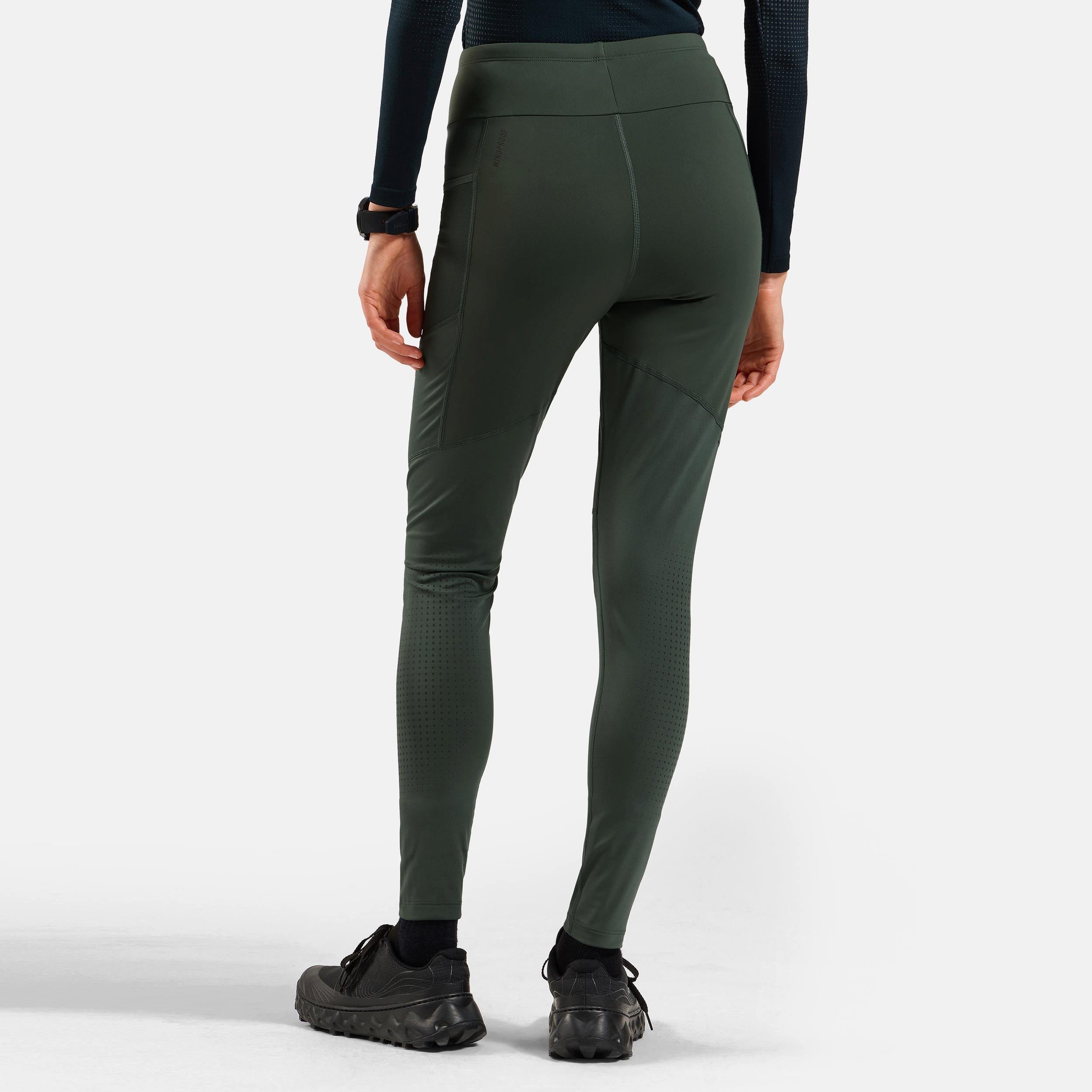 Odlo Laufhose Zeroweight Warm Reflective