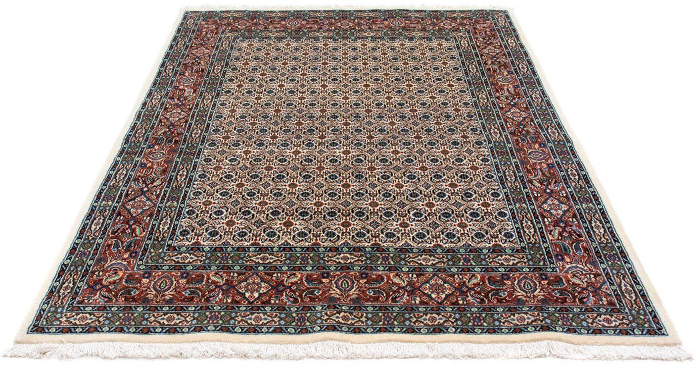 Wollteppich Moud Felder Rosso chiaro 302 x 202 cm, morgenland, rechteckig, Höhe: 10 mm, Unikat mit Zertifikat