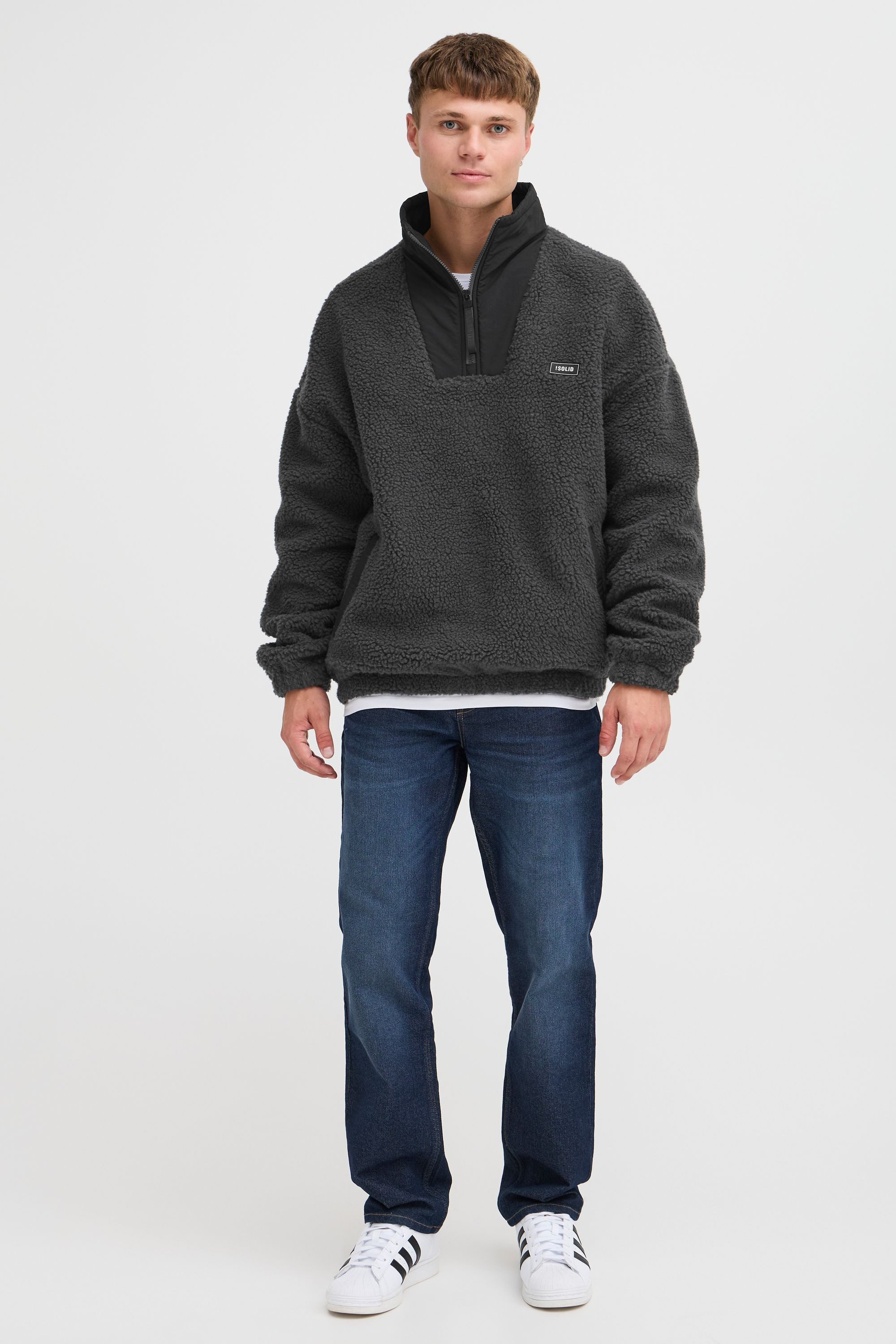 !Solid Fellimitatjacke SDMARKMANN Modische Jacke günstig online kaufen