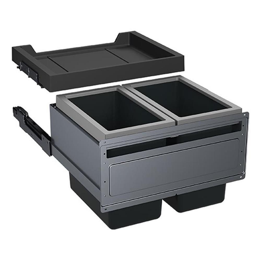 FRANKE Mülleimer Sorter FX 60 Frontauszug Abfalltrennung 2-fach