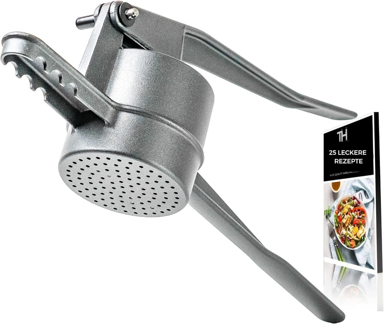 Thiru Spätzlepresse Kartoffelpresse mit Auflagerasten - Spätzle ...