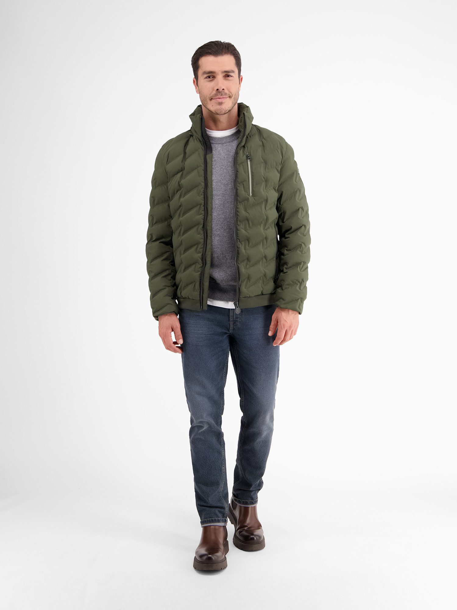 LERROS Outdoorjacke Sportive Funktions-Steppjacke für Herren