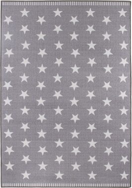 Teppich Sternenhimmel, Andiamo, rechteckig, Höhe: 5 mm, Kurzflor, Motiv Sterne, Wohnzimmer