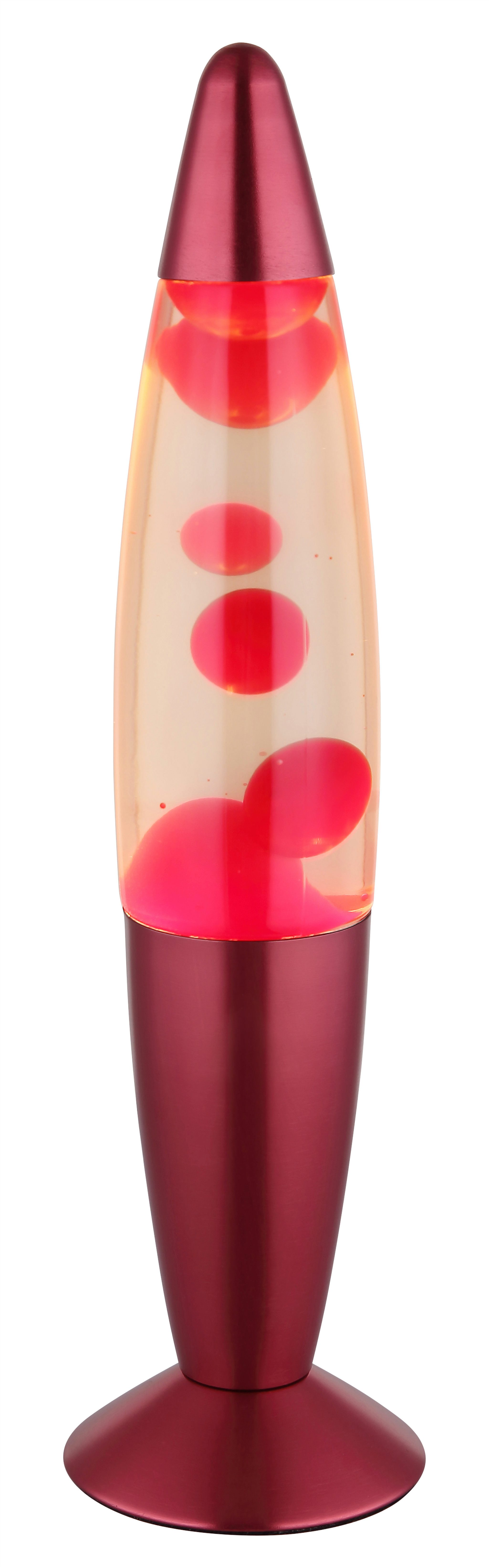 GLOBO LIGHTING Tischleuchte ETNA, LED fest integriert, Warmweiß, Tischlampe Magmaleuchte Deko-Tischleuchte Schlafzimmer