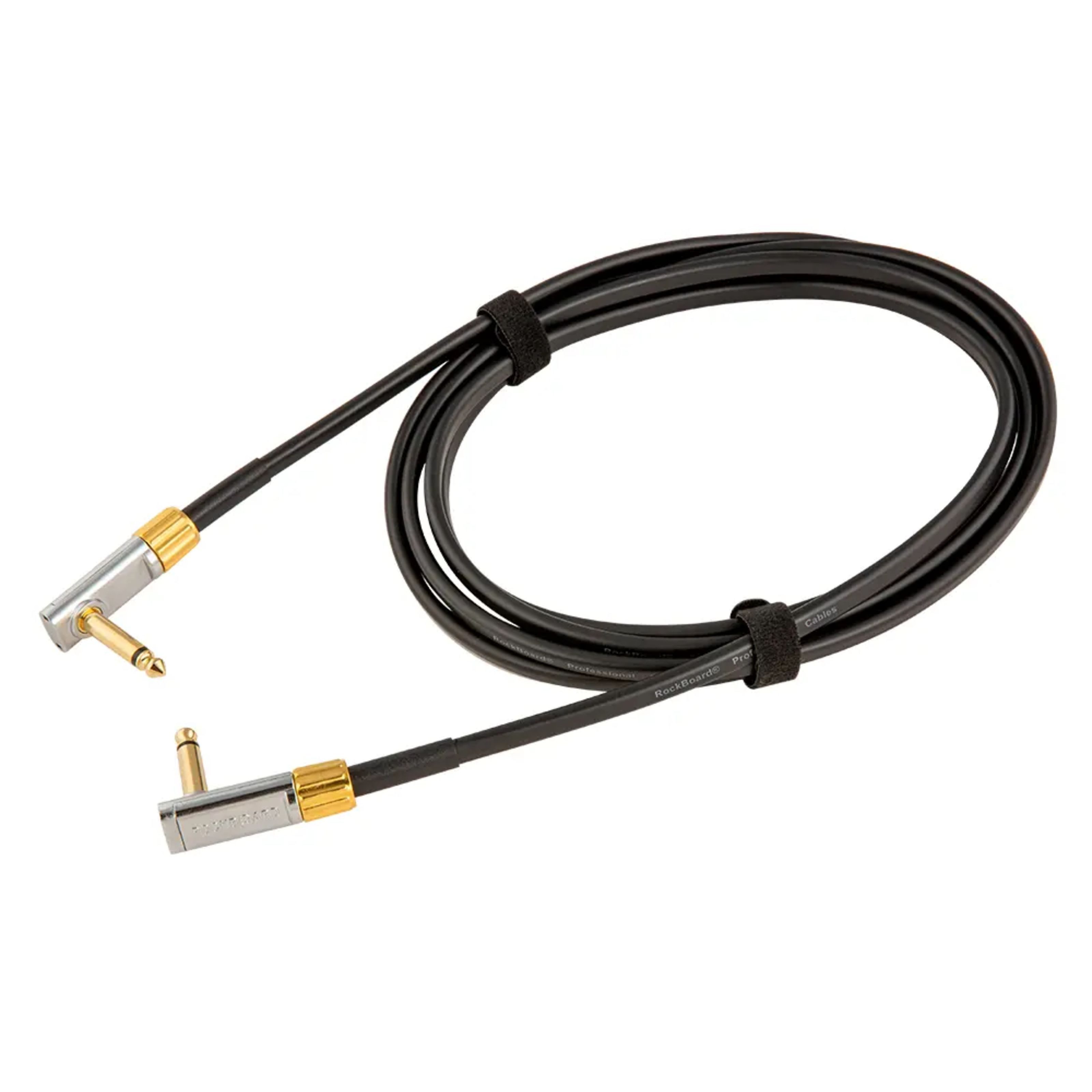 Rockboard Instrumentenkabel, Premium Flat Instrument Cable Angled/Angled 3 m - Gitarrenkabel