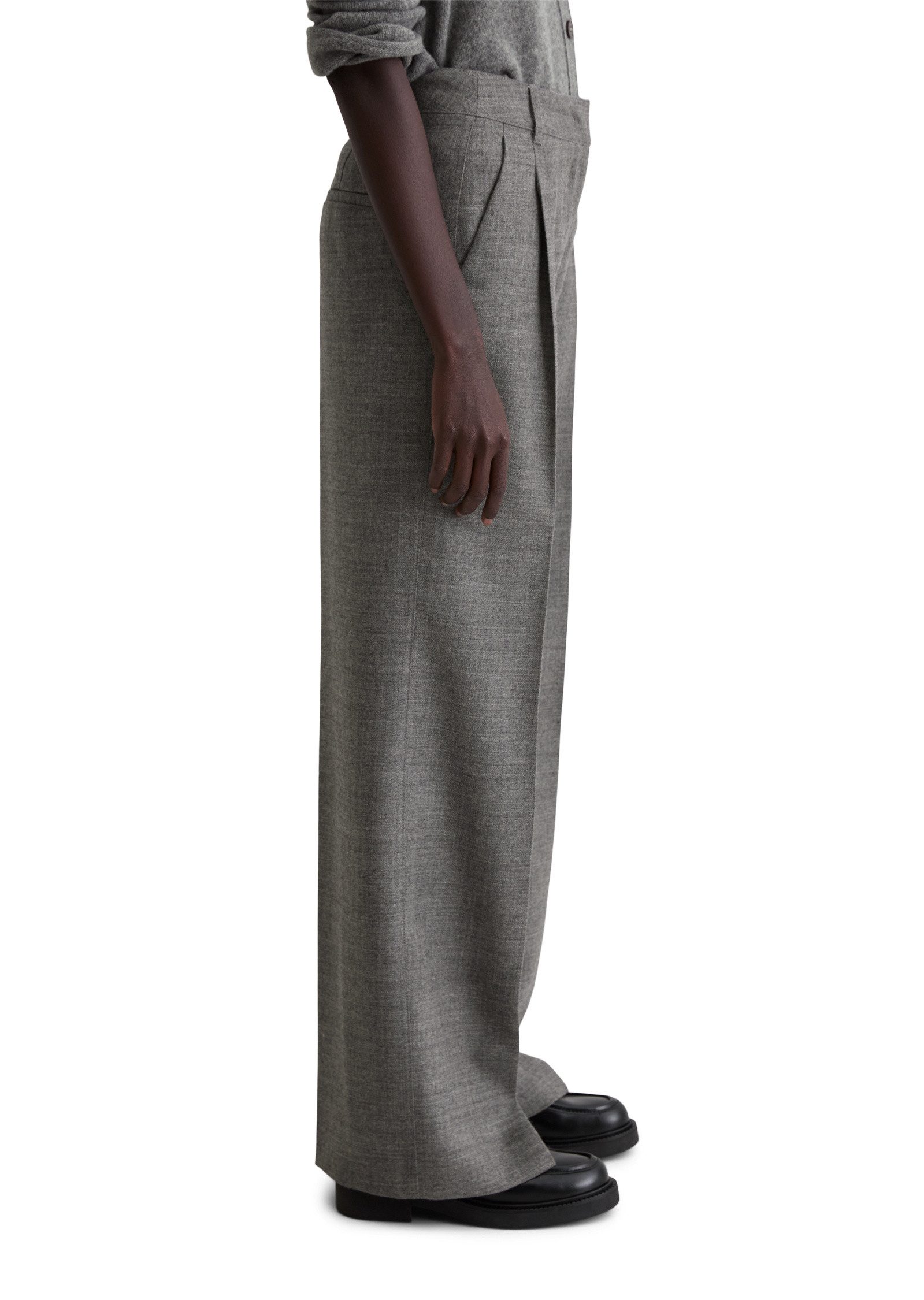 Marc O'Polo Chinohose aus italienischem Woll-Twill günstig online kaufen